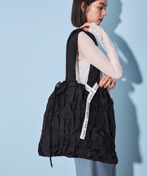 シテン(CITEN) シャーリング トートバッグ