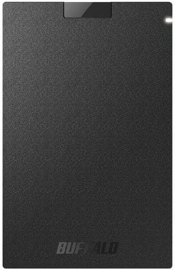 バッファロー(BUFFALO) USB3.2 Gen1 Type-A MiniStation SSD SSD-PG500U3-BC/D