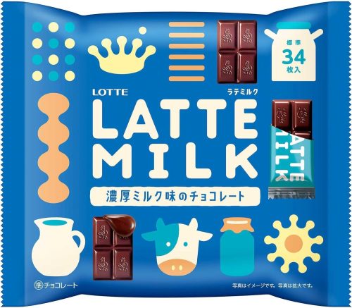 ロッテ LATTE MILK