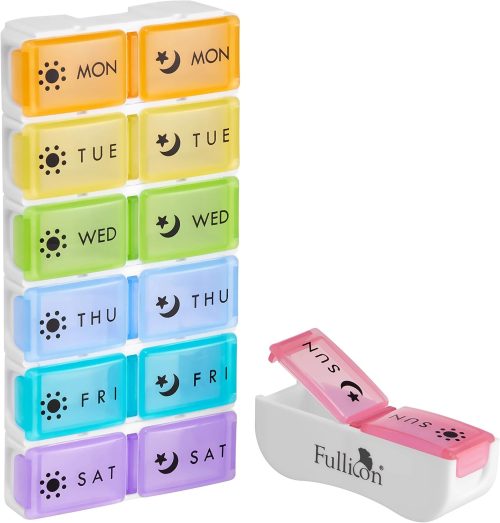 Fullicon 1日2回 1週間ピルケース MB011