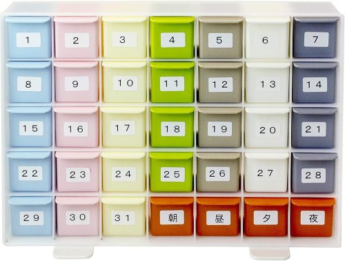 蝶プラ工業 月間くすりケース