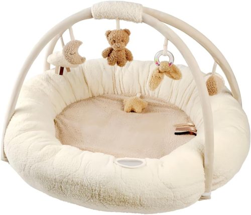 ナチュー(Nattou) 赤ちゃんのプレイマット＆プレイジム