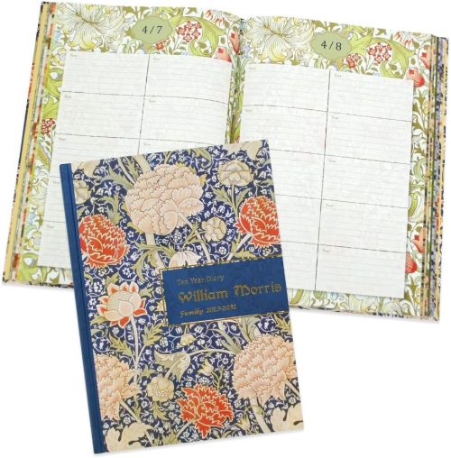 ディアカーズ 10年日記 ウィリアム・モリス 4201-G03-01X