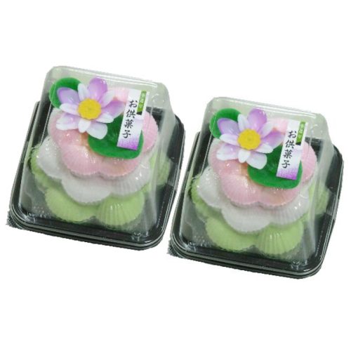 綱木製菓 御供菓子 蓮重ね 三段