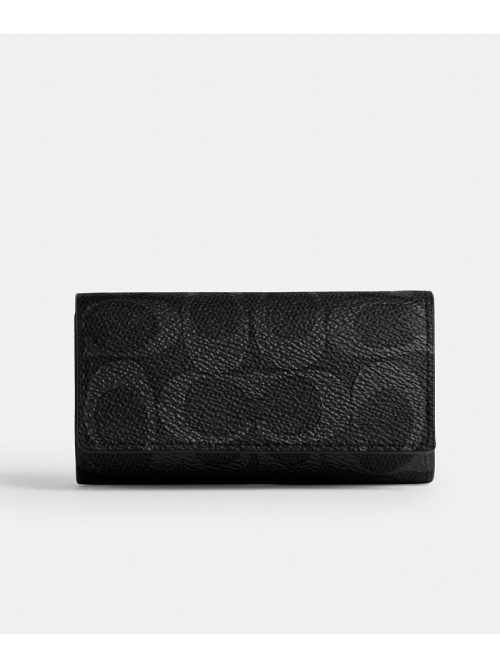 コーチ(COACH) 6 リング キー ケース・シグネチャー キャンバス