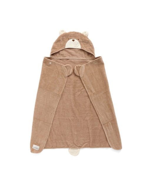 アプレレクール(apres les cours) ベビーアニマルバスポンチョ V460010