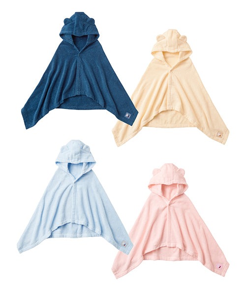 ファミリア(familiar) ポンチョ型バスタオル