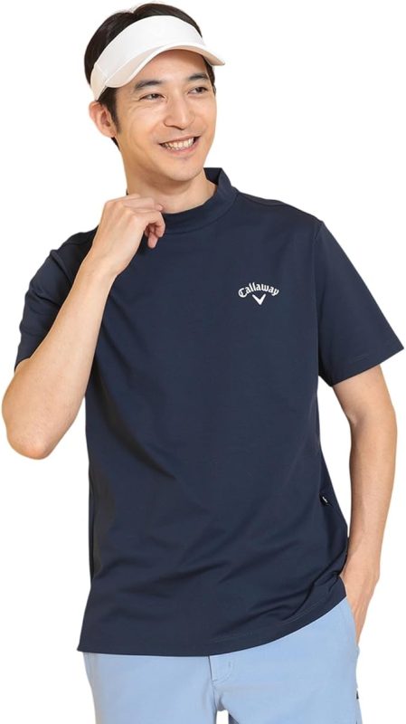 キャロウェイ(CALLAWAY) -3℃裏クール天竺バックプリントモックネック C25134122