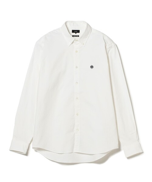 ビームス(BEAMS) ストレッチ オックスフォード ミニボタンダウンシャツ