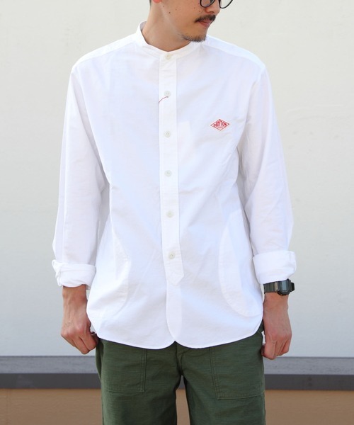 ダントン(DANTON) SOX BAND COLLAR SHIRT