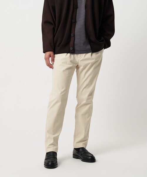 ビューティアンドユース ユナイテッドアローズ(BEAUTY&YOUTH UNITED ARROWS) トリコット コーデュロイ 1プリーツ イージーパンツ NO.5 ストレッチ