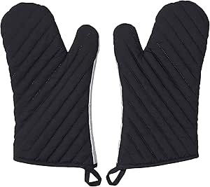 パール金属(PEARL METAL) ミトン2個セット 黒 N-7738