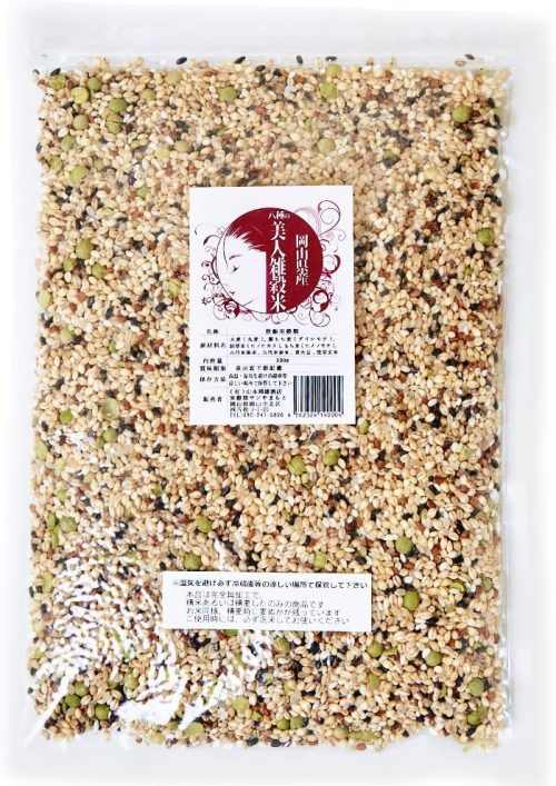 山本靖雄酒店 岡山県産 八種の美人八穀米