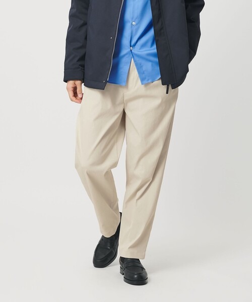 ビューティアンドユース ユナイテッドアローズ(BEAUTY&YOUTH UNITED ARROWS) TASLAN 1P イージー テーパード パンツ NO.7 吸水速乾機能付き