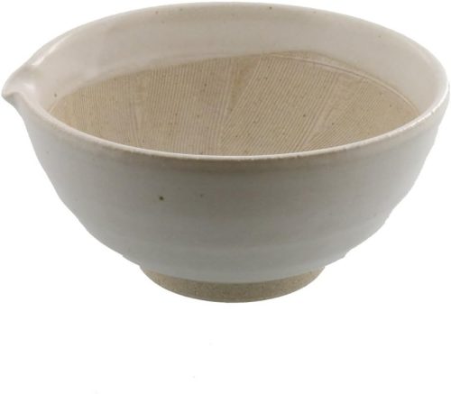 イーストテーブル(EAST table) 6寸片口すり鉢（白唐津）