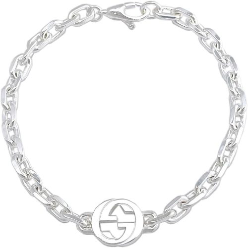 グッチ(GUCCI) グッチ インターロッキング チェーン ブレスレット