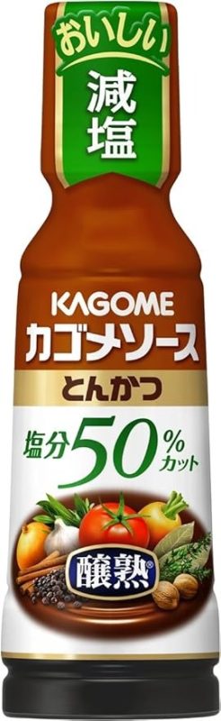 カゴメ 醸熟ソース 塩分50%カット とんかつ