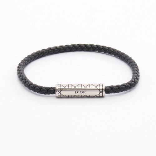ディオール(Dior) ブレイドレザー ブレスレット
