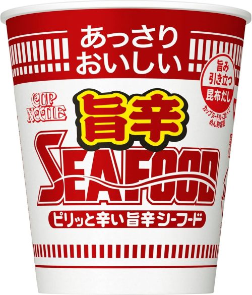 日清食品 あっさりおいしいカップヌードル 旨辛シーフード