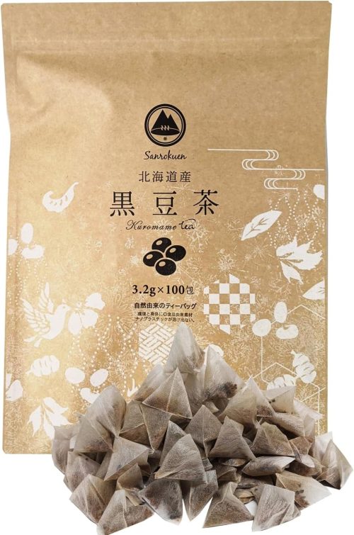 山麓園 北海道 黒豆茶 ティーバッグ