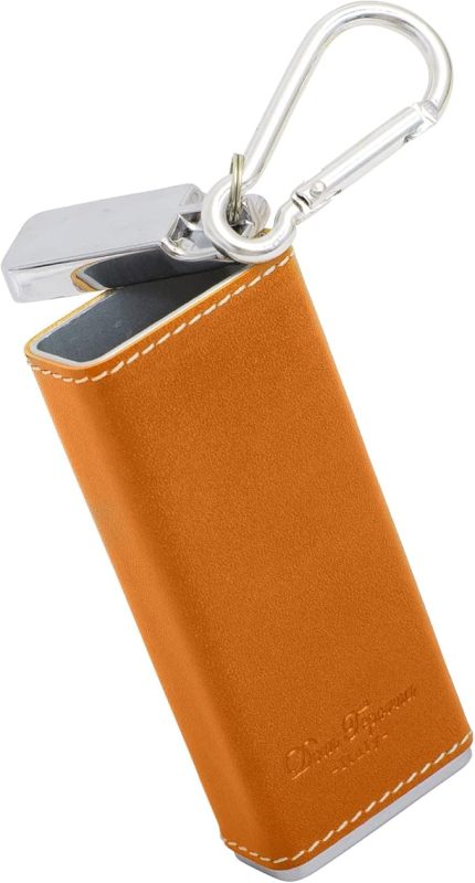 ドンテポーナ(DomTeporna) イタリアンレザー 携帯灰皿