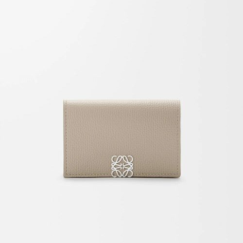 ロエベ(LOEWE) アナグラム ビジネスカードホルダー ペブルグレインカーフ