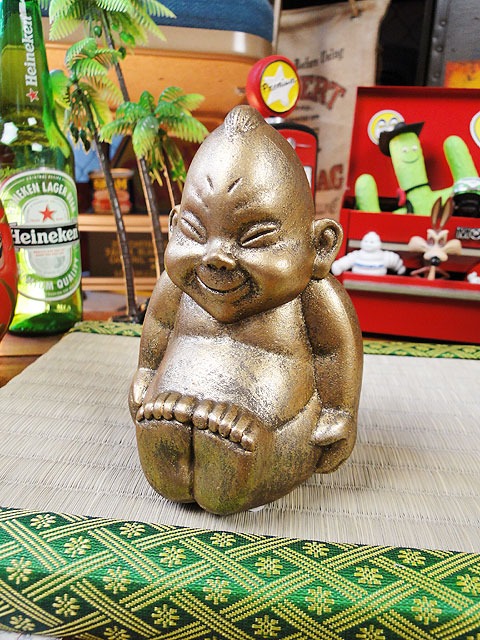 大阪名物ビリケンさんの縁起のええ置物