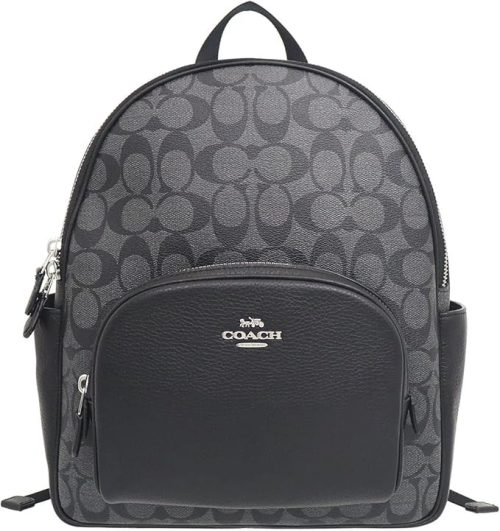 コーチ(COACH) シグネチャー PVC レザー コート バックパック