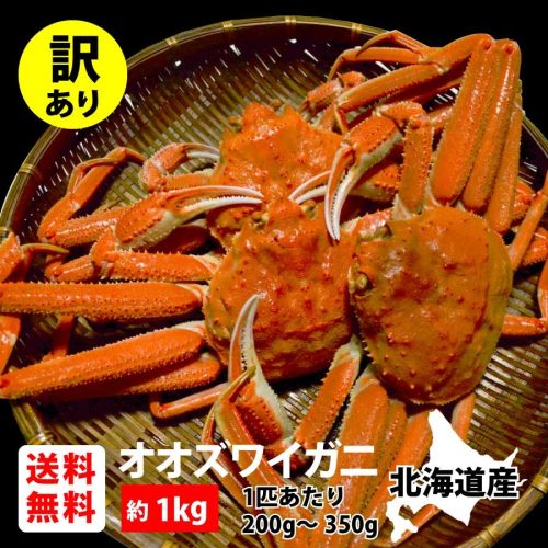 マルナカ総業 訳ありオオズワイガニ 板なし 1kg