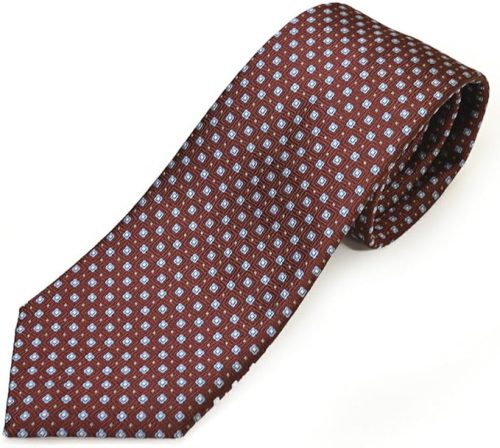 ジョルジオアルマーニ(GIORGIO ARMANI) スクエアドット柄 シルクネクタイ