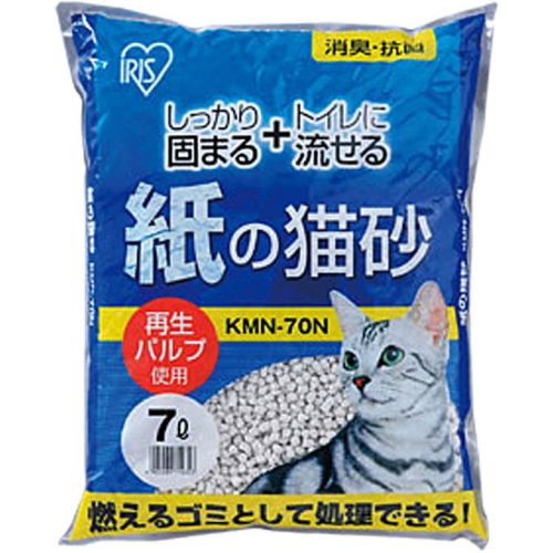 アイリスオーヤマ(IRIS OHYAMA) 紙の猫砂 KMN-70N