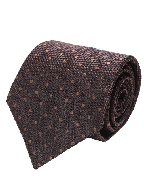 トムフォード(TOM FORD) ドット柄 シルクネクタイ