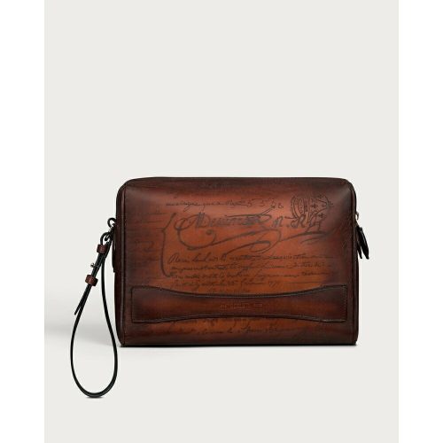 ベルルッティ(Berluti) ローズウッド ジップポーチ