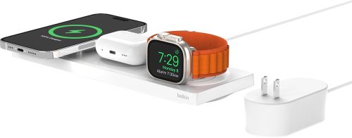 ベルキン(belkin) MagSafe付き3-in-1ワイヤレス充電パッド WIZ016dq