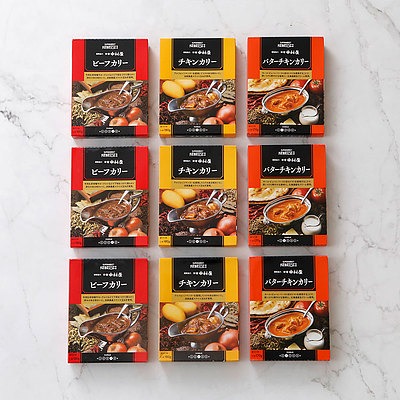 成城石井&新宿中村屋 カレー食べくらべセット