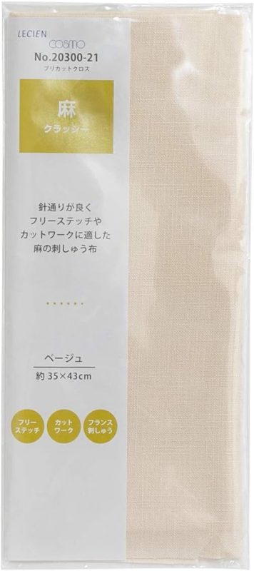 ルシアン(LECIEN) COSMO 麻クラッシー プリカットクロス 20300-21