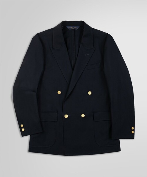 ブルックスブラザーズ(Brooks Brothers) コンバットウール ダブル4釦ブレザー Traditional