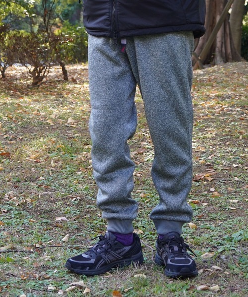 グラミチ(GRAMICCI) BONDING KNIT FLEECE NARROW RIB PANT