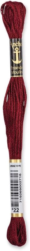 アンカー アンカーストランテッドコットン 25番刺しゅう糸