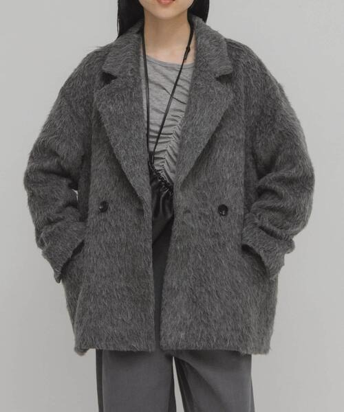 ケービーエフ(KBF) シャギーテーラードジャケット