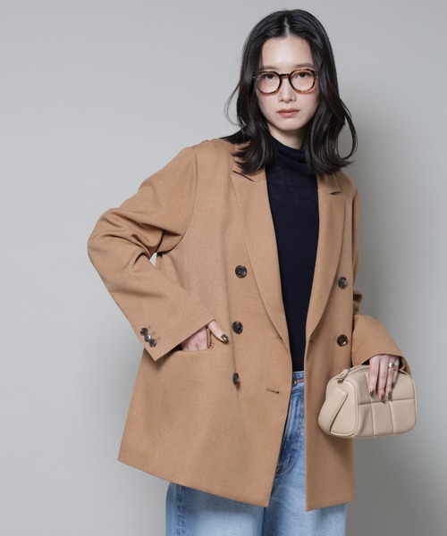 ナノ・ユニバース(nano・universe) ストレッチサージダブルジャケット