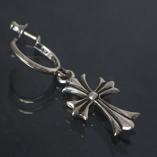 クロムハーツ(CHROME HEARTS) タイニー CHクロス フープ ピアス