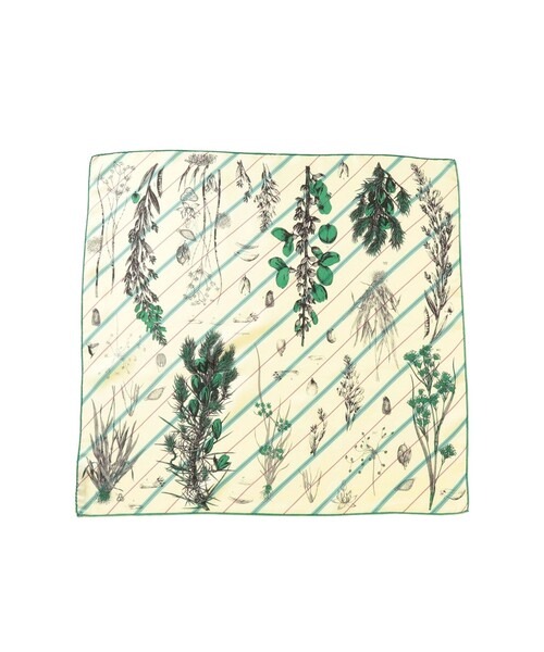 マニプリ(manipuri) ボタニカル スカーフ