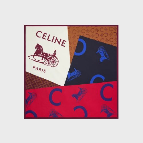 セリーヌ(CELINE) スクエアスカーフ 2AW902Q32.GGN8
