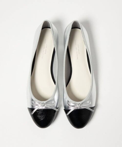 ユナイテッドアローズ グリーンレーベルリラクシング(UNITED ARROWS green label relaxing) ラウンド バレエシューズ