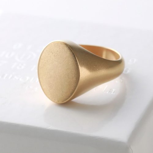 メゾン・マルジェラ(Maison Margiela) オーバル シュヴァリエリング