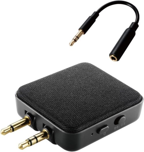エレコム(ELECOM) Bluetoothオーディオトランスミッター/レシーバー LBT-ATR01BK