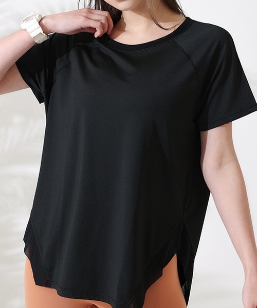 テディショップ(teddyshop) サイドヘムヨガウエア