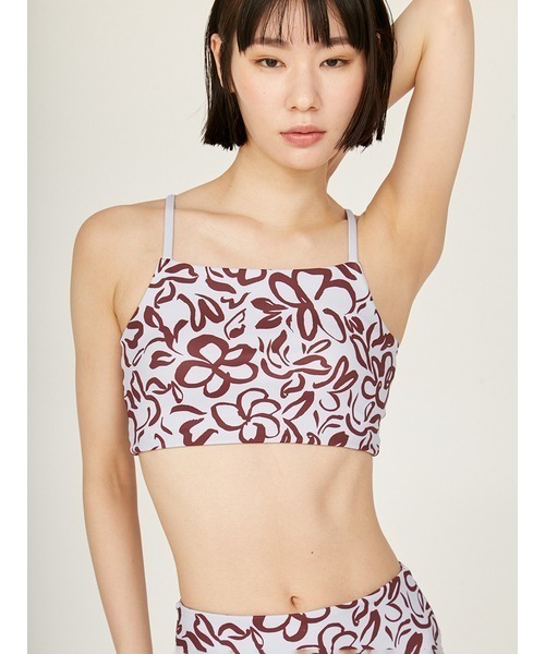 エミ(emmi) プルメリアアートブラトップ