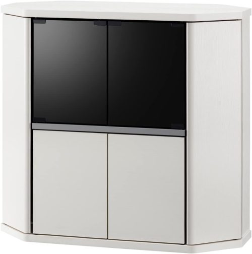 朝日木材加工 コーナーミドルテレビ台 幅79cm RACINE RCA-7580AV